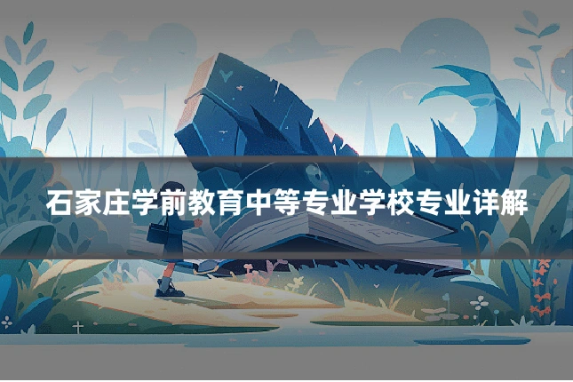 石家庄学前教育中等专业学校专业详解