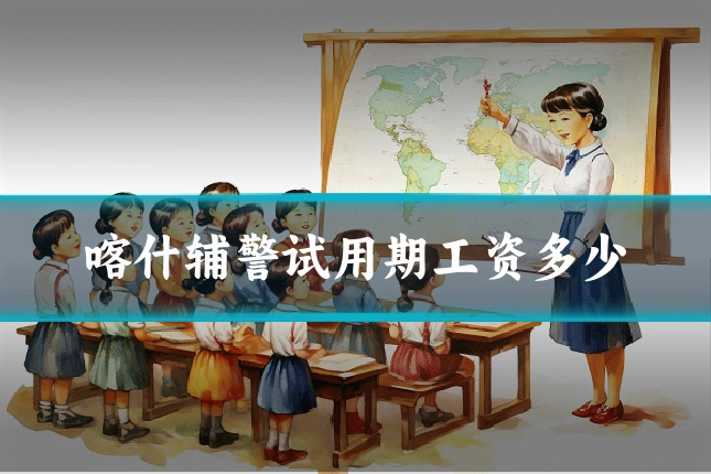 喀什辅警试用期工资多少