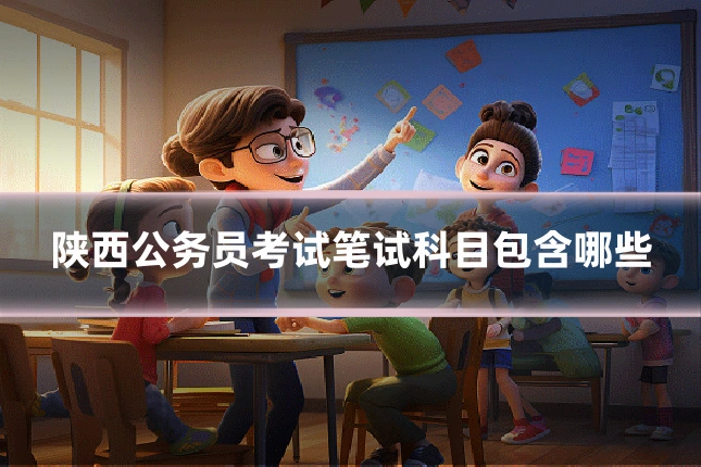 陕西公务员考试笔试科目包含哪些