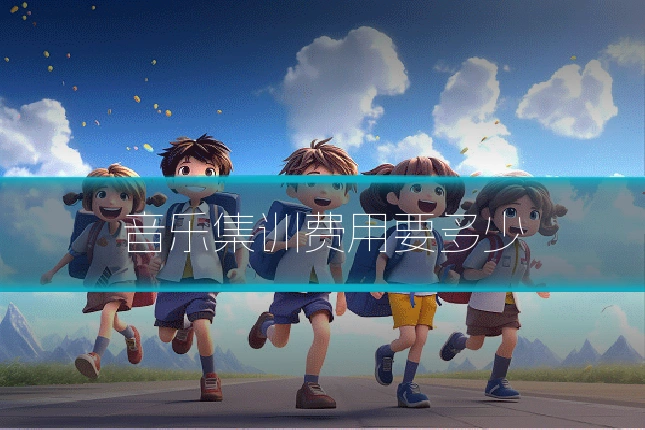 音乐集训费用要多少