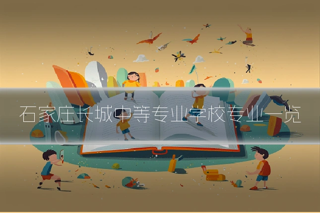 石家庄长城中等专业学校专业一览