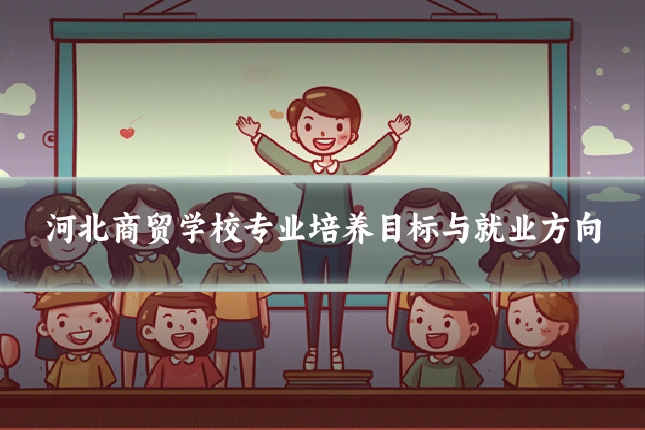 河北商贸学校专业培养目标与就业方向