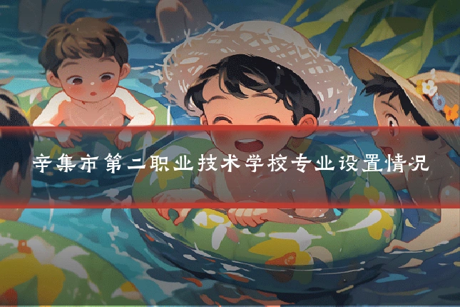 辛集市第二职业技术学校专业设置情况