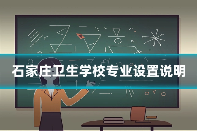 石家庄卫生学校专业设置说明