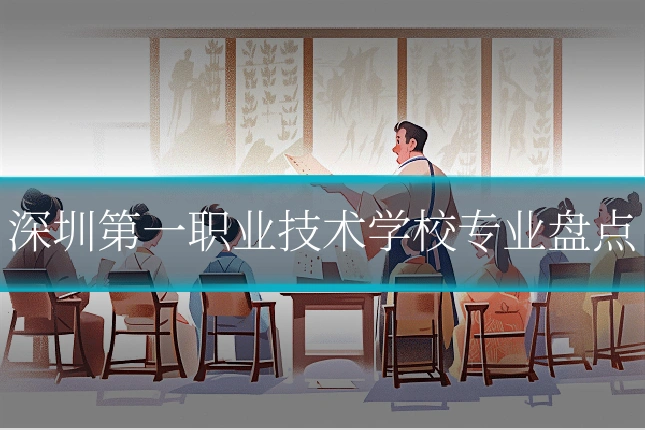 深圳第一职业技术学校专业盘点