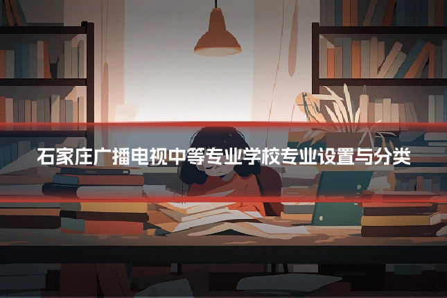 石家庄广播电视中等专业学校专业设置与分类