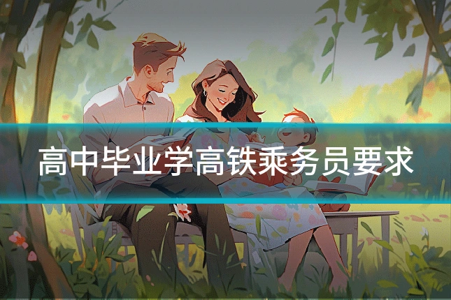 高中毕业学高铁乘务员要求