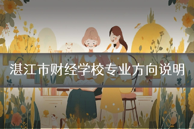湛江市财经学校专业方向说明