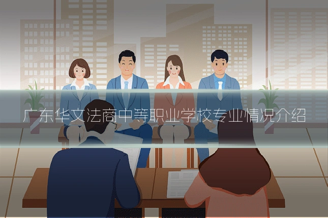 广东华文法商中等职业学校专业情况介绍