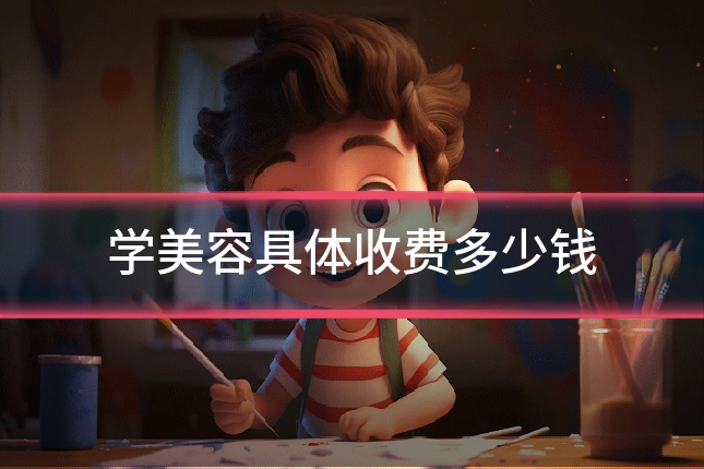 学美容具体收费多少钱