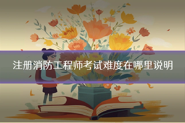 注册消防工程师考试难度在哪里说明