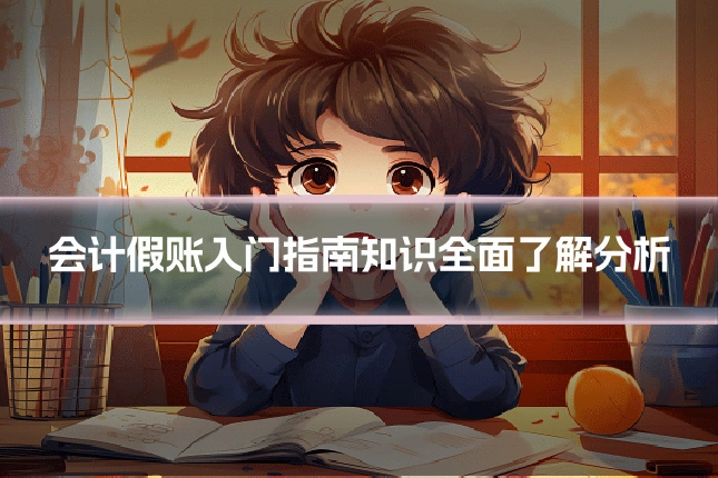 会计假账入门指南知识全面了解分析