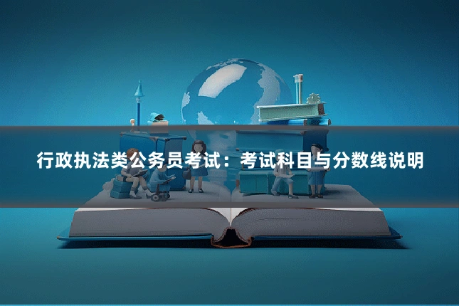 行政执法类公务员考试：考试科目与分数线说明