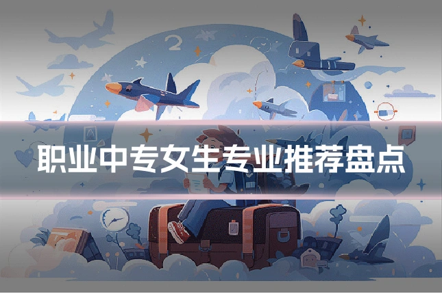 职业中专女生专业推荐盘点