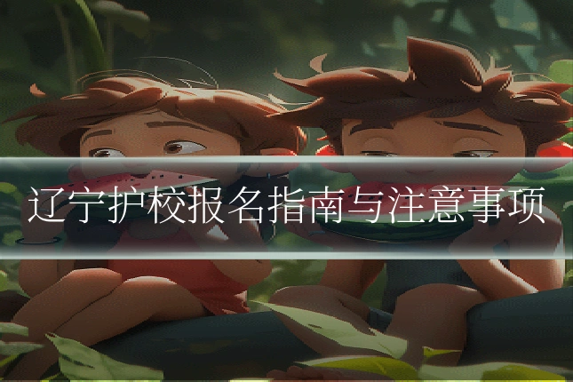 辽宁护校报名指南与注意事项