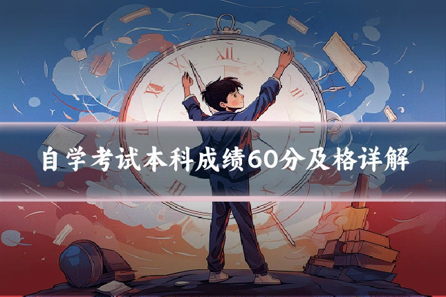 自学考试本科成绩60分及格详解