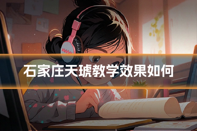 石家庄天琥教学效果如何