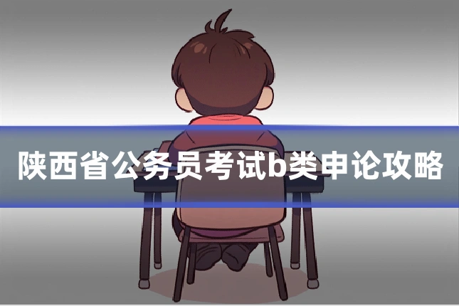 陕西省公务员考试b类申论攻略