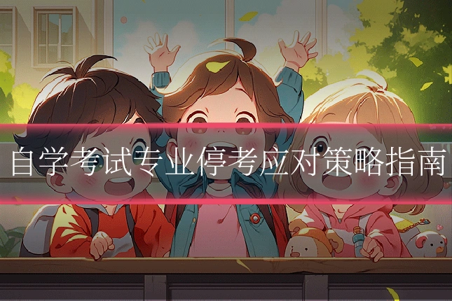 自学考试专业停考应对策略指南