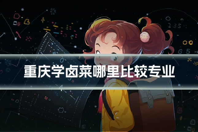 重庆学卤菜哪里比较专业