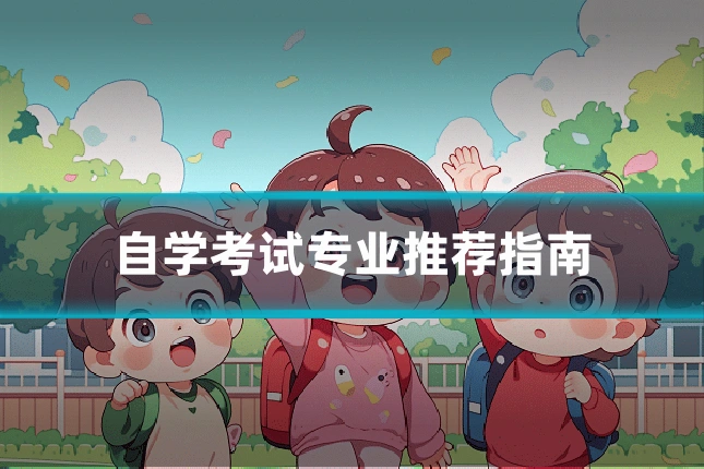 自学考试专业推荐指南