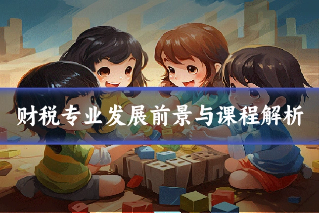 财税专业发展前景与课程解析