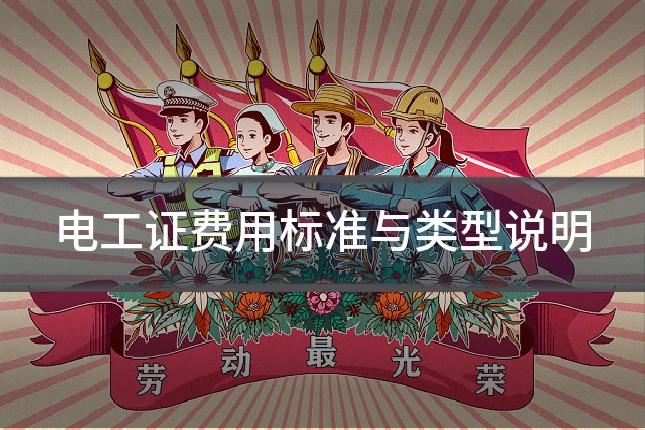 电工证费用标准与类型说明