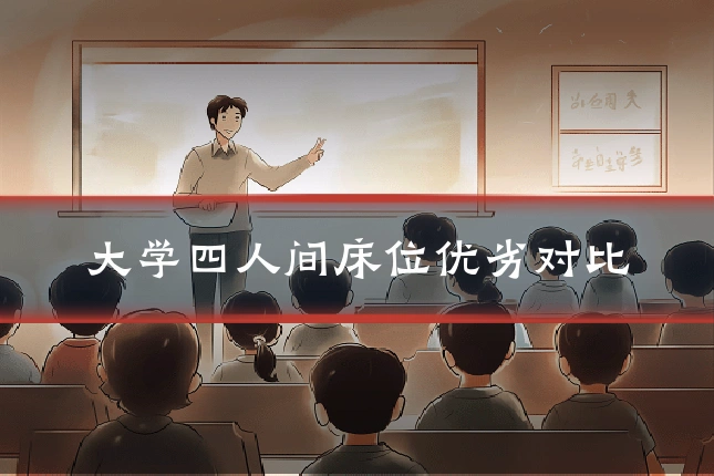 大学四人间床位优劣对比