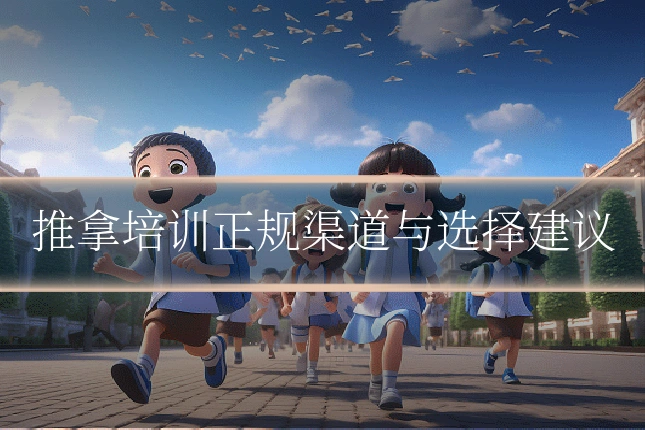 推拿培训正规渠道与选择建议