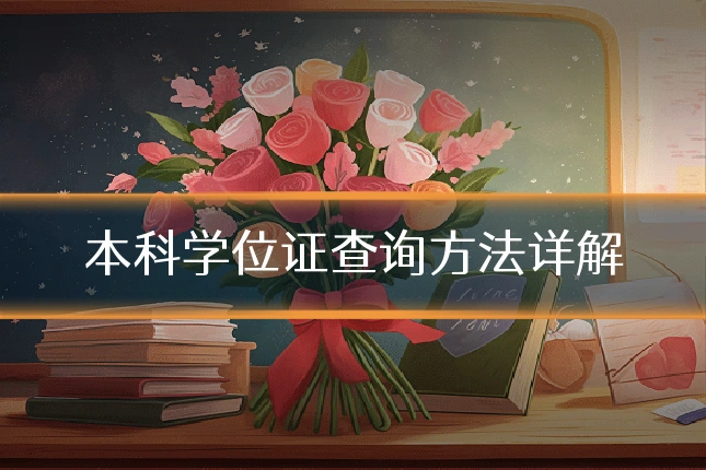 本科学位证查询方法详解