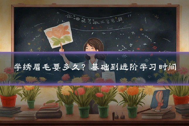 学绣眉毛要多久？基础到进阶学习时间