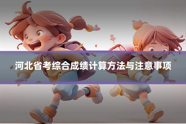 河北省考综合成绩计算方法与注意事项
