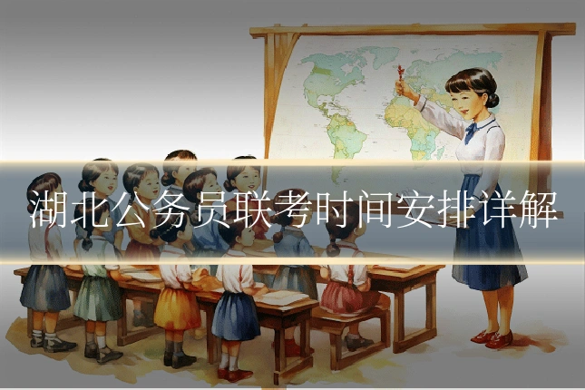 湖北公务员联考时间安排详解