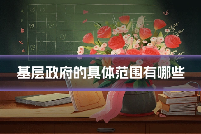基层政府的具体范围有哪些