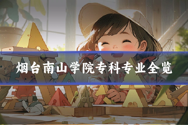 烟台南山学院专科专业全览