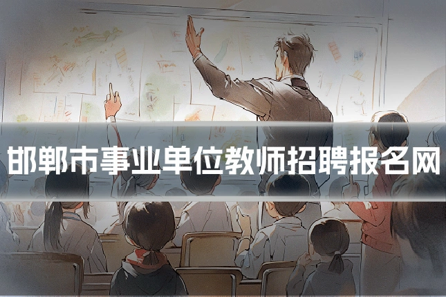 邯郸市事业单位教师招聘报名网