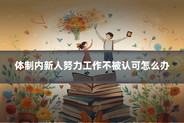 体制内新人努力工作不被认可怎么办