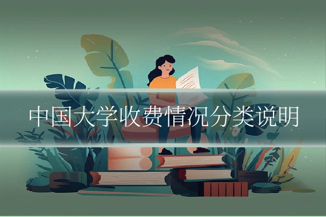 中国大学收费情况分类说明