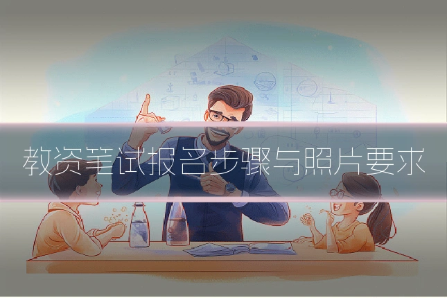 教资笔试报名步骤与照片要求