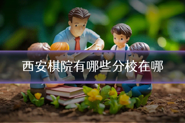 西安棋院有哪些分校在哪