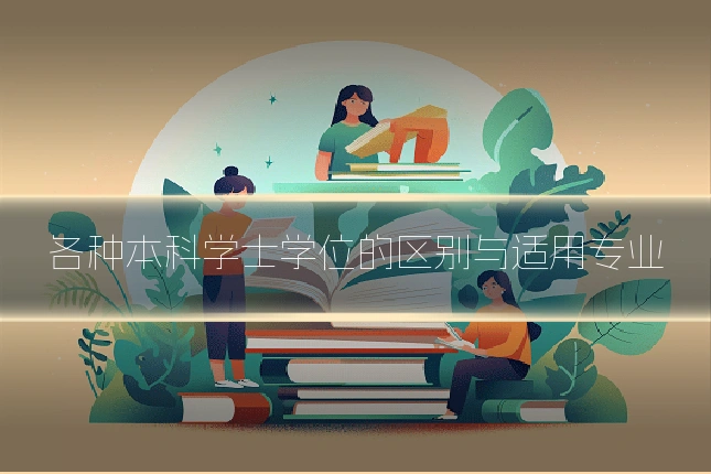 各种本科学士学位的区别与适用专业