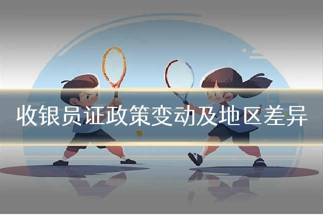 收银员证政策变动及地区差异
