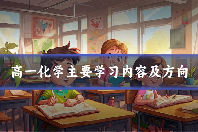 高一化学主要学习内容及方向