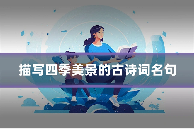 描写四季美景的古诗词名句
