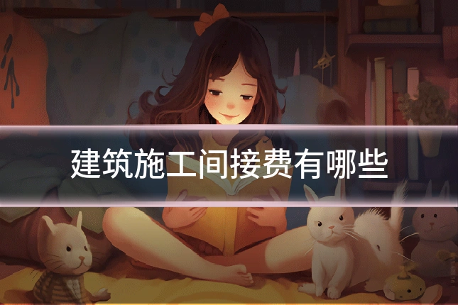 建筑施工间接费有哪些