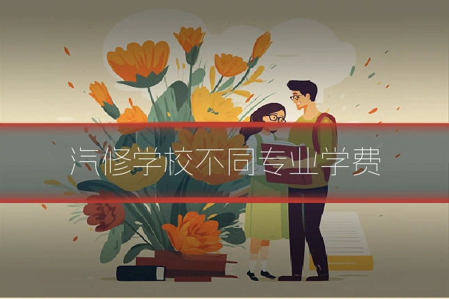汽修学校不同专业学费