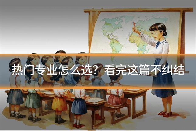 热门专业怎么选？看完这篇不纠结