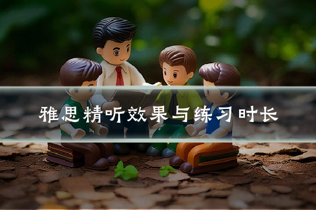 雅思精听效果与练习时长