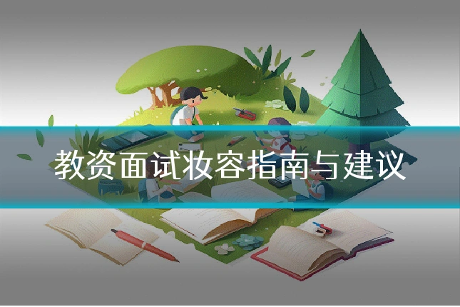 教资面试妆容指南与建议