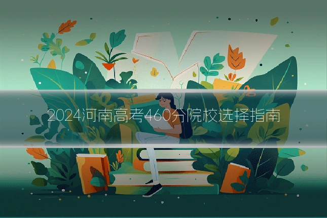 2024河南高考460分院校选择指南